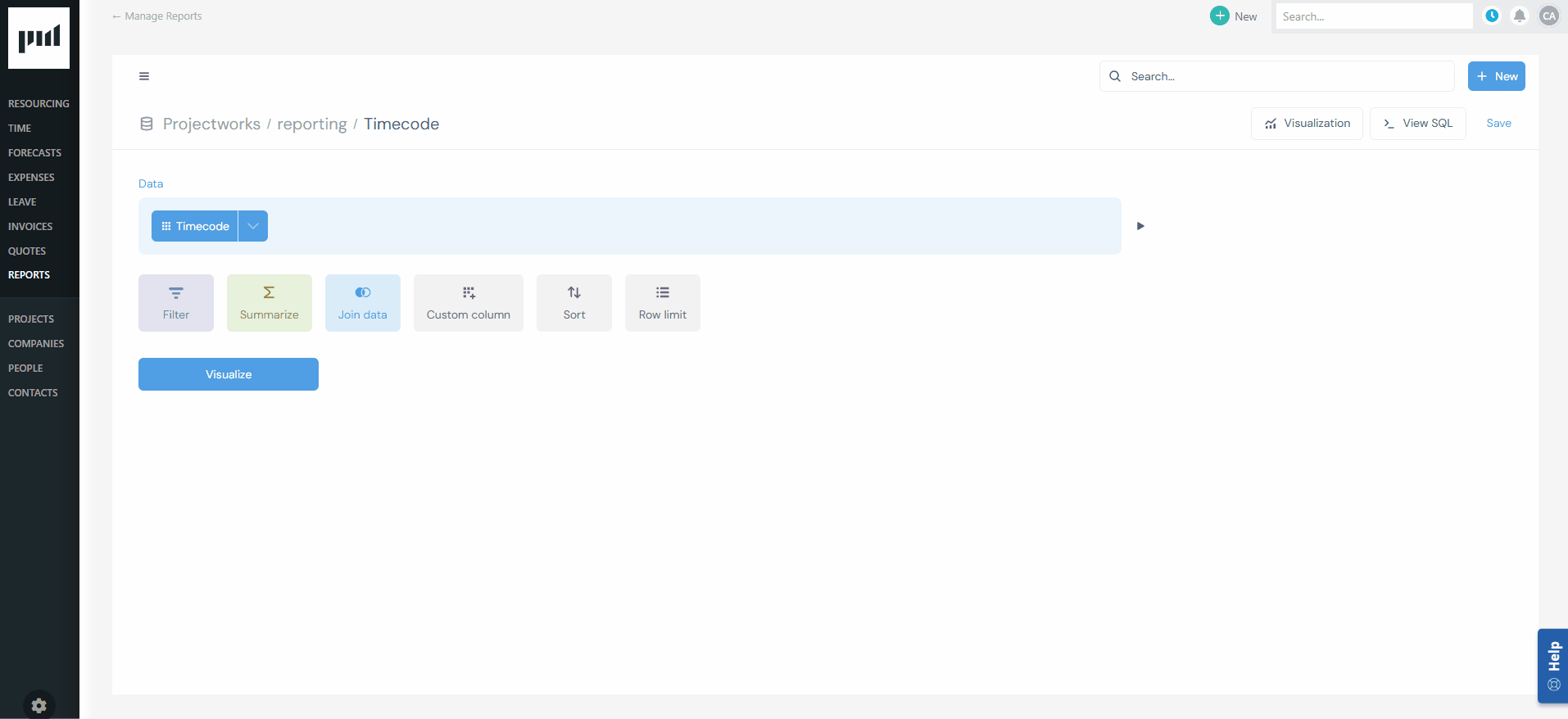 Visualise a Metabase question