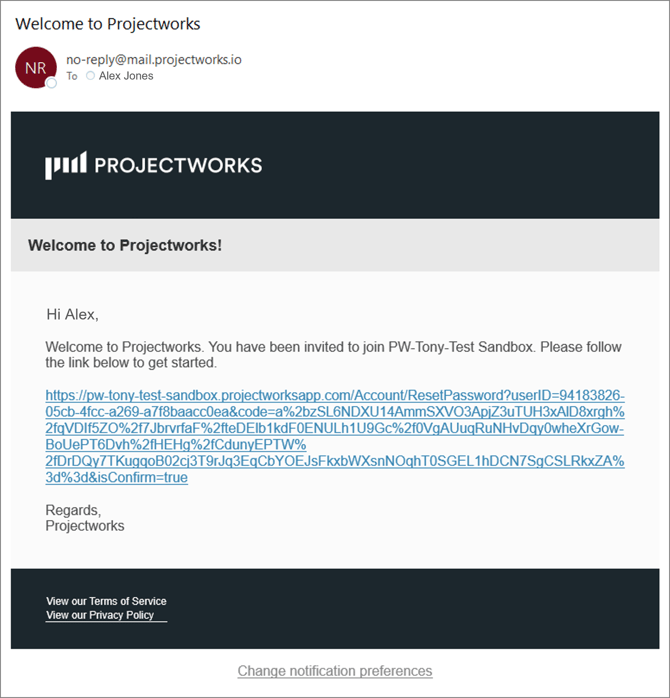 Welcome email (2)