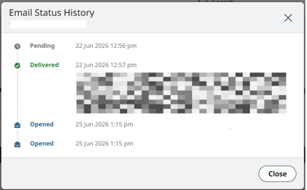email delivery events